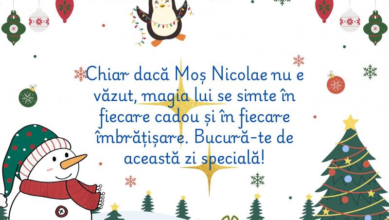 Urări pentru cei care își serbează onomastica de Sfântul Nicolae, pe 6 decembrie 2024