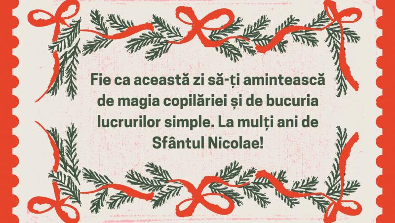 Urări pentru cei care își serbează onomastica de Sfântul Nicolae, pe 6 decembrie 2024