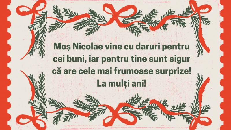 Urări pentru cei care își serbează onomastica de Sfântul Nicolae, pe 6 decembrie 2024