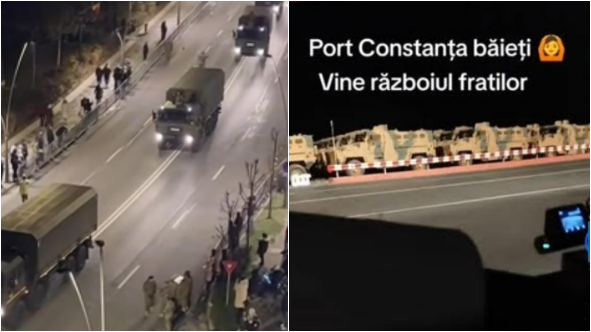 Reacția MApN după ce imagini cu deplasări de tehnică militară s-au viralizat în mediul online. Ce trebuie să știe românii