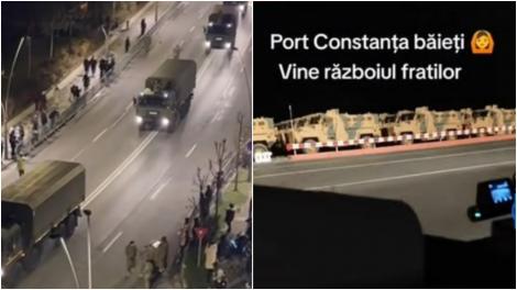 Reacția MApN după ce imagini cu deplasări de tehnică militară s-au viralizat în mediul online. Ce trebuie să știe românii