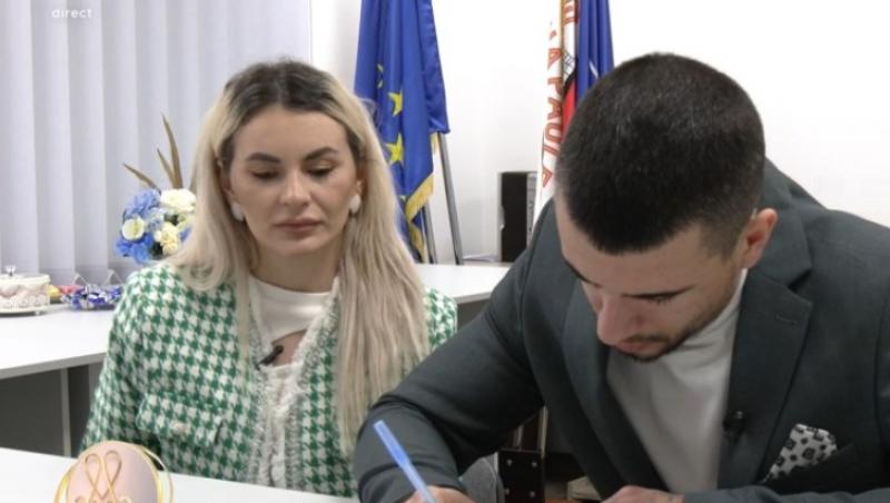 Mireasa sezonul 10, 9 decembrie 2024. Cuplurile au depus actele pentru căsătorie. Ce a anunțat Simona Gherghe