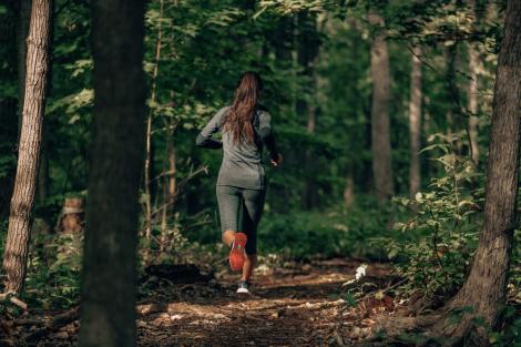 O femeie alerga prin pădure atunci când pe drum s-a întâlnit cu o creatură bizară. Cum arată „demonul nocturn” surprins în imagini