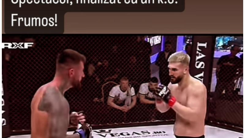 Cine a câștigat meciul de MMA dintre Antonio Anghel și Marius Budin. Fostii concurenți Mireasa s-au luptat în cușcă | VIDEO