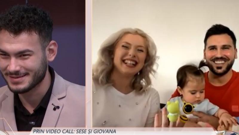 Mireasa sezonul 9, 16 februarie 2024. Sese și Giovana, împreună la TV cu micuța lor. Ce au anunțat