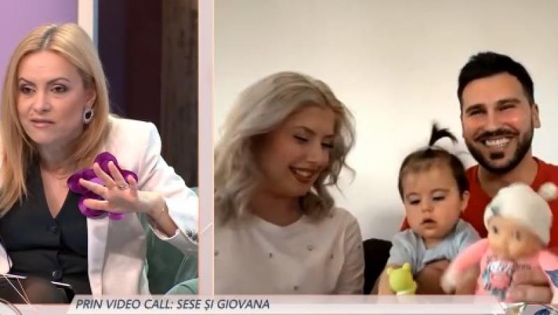 Mireasa sezonul 9, 16 februarie 2024. Sese și Giovana, împreună la TV cu micuța lor. Ce au anunțat