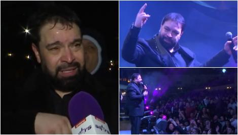 Cum a apărut Florin Salam pe scenă după recentele probleme cu legea. Mii de oameni l-au aclamat: „România îmi aparține”