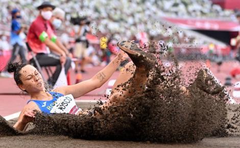 Florentina Iuşco a câştigat proba la săritura în lungime, de la World Athletics Indoor Tour Madrid 2024