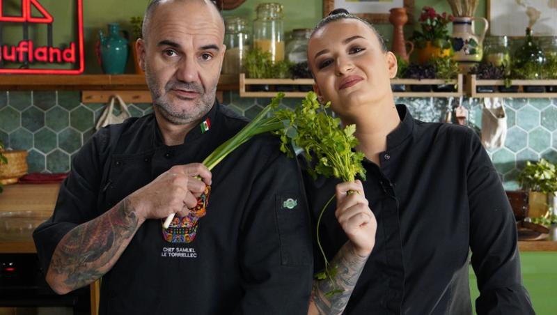 Chef Roxana Blenche și Chef Samuel Le Torriellec sunt gazdele noului sezon Hello Chef, ce va avea premiera sâmbătă, de la 14.30