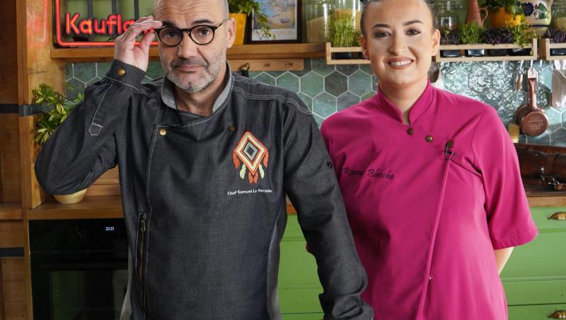 Chef Roxana Blenche și Chef Samuel Le Torriellec sunt gazdele noului sezon Hello Chef, ce va avea premiera sâmbătă, de la 14.30