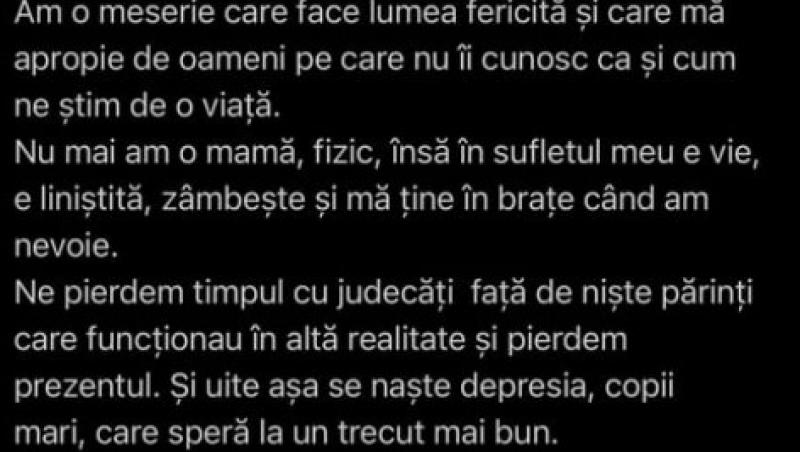 Mesajul dureros al lui Cătălin Bordea după moartea mamei sale. Cum i-a apărut în vis femeia: „M-a făcut atât de tânără...”