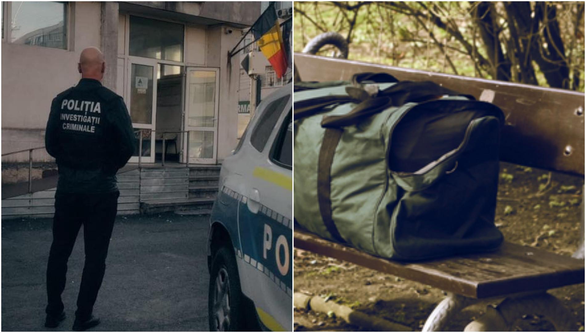 Ce a urmat după ce un polițist din Argeș a găsit o geantă suspectă pe o bancă. Nu i-a venit să creadă ce se afla înăuntru