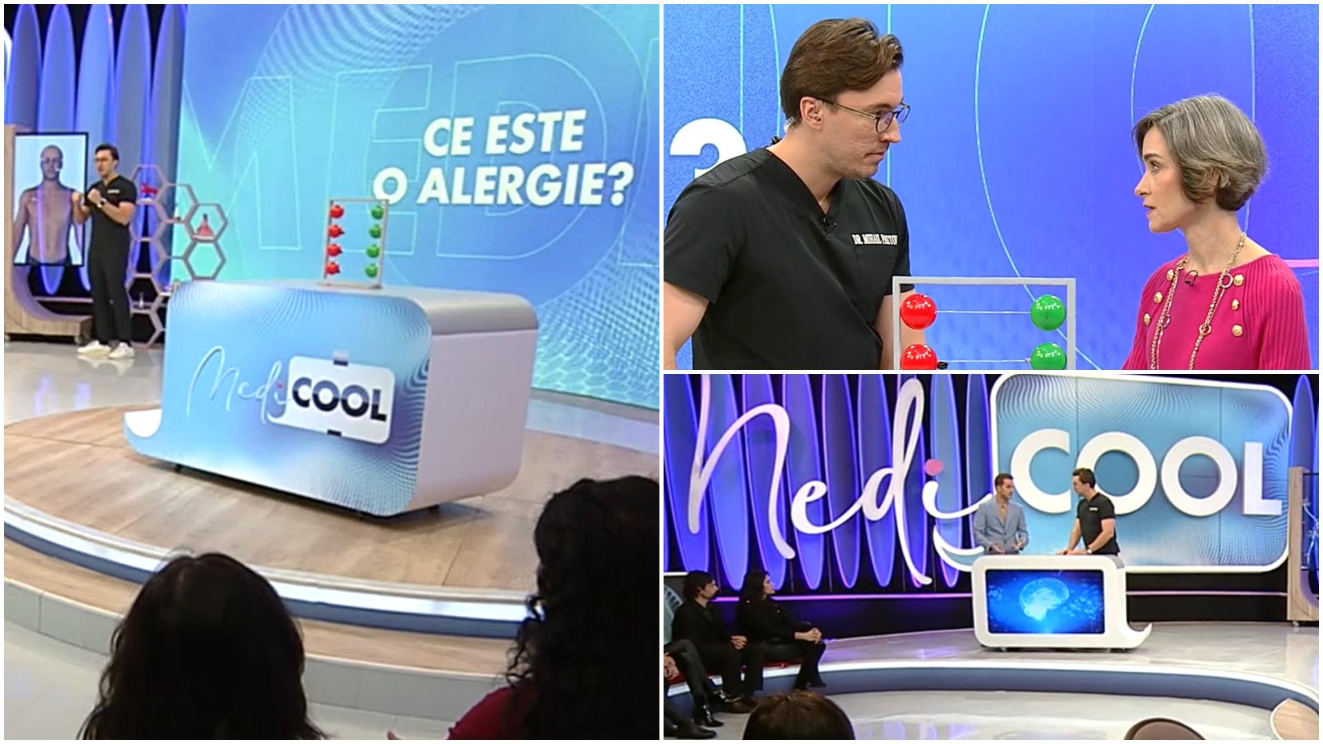 MediCOOL, sezonul 6, 10 martie 2024.  Ce este, de fapt, o alergie și de ce ne curge abundent nasul când ne confruntăm cu alergeni