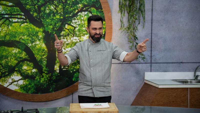Chef Orlando Zaharia, juratul Chefi la cuțite, și-a descoperit pasiunea pentru gătit încă din copilărie: „Bucătăria m-a ales”