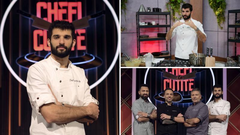 Chef Richard Abou Zaki, juratul Chefi la cuțite, despre începuturile carierei sale: „Opt luni am plâns în fiecare seară”