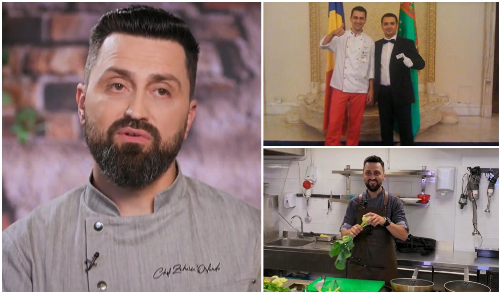 Orlando Zaharia a gătit la Cotroceni pentru un președinte al României! Ce „secrete” a dezvăluit juratul de la Chefi la cuțite