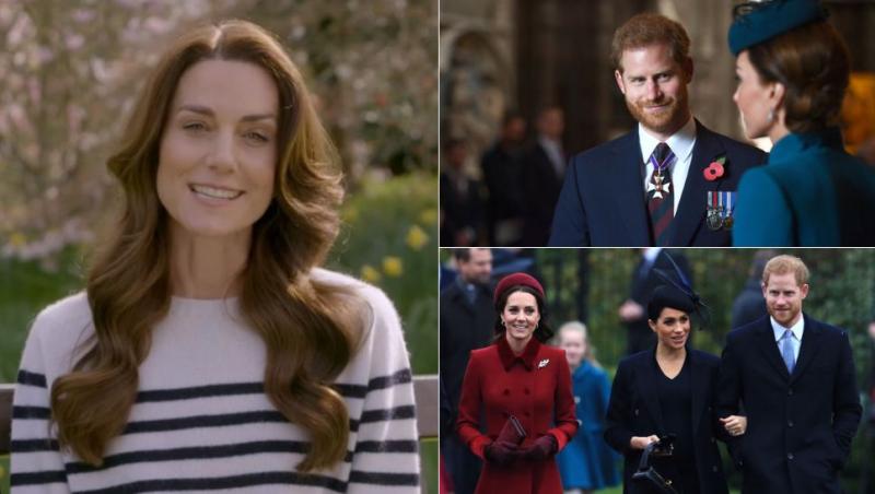 Prințul Harry și Meghan Markle au reacționat la vestea dată de Prințesa de Wales