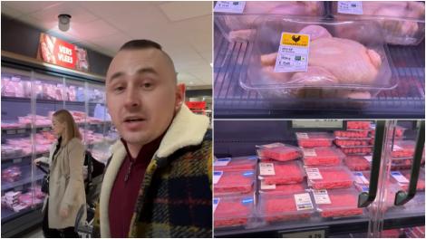 Un român a plecat în Olanda pentru a-și face cumpărăturile și pentru a compara prețurile cu cele din România. Câți bani a cheltuit