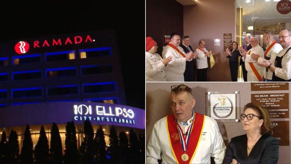 colaj Ramada Plaza Craiova, Restaurantul Ellipse a fost nominalizat pentru acordarea Plachetei Auguste Escoffier International de către prestigiosul Ghid Escoffier al Industriei Ospitalității