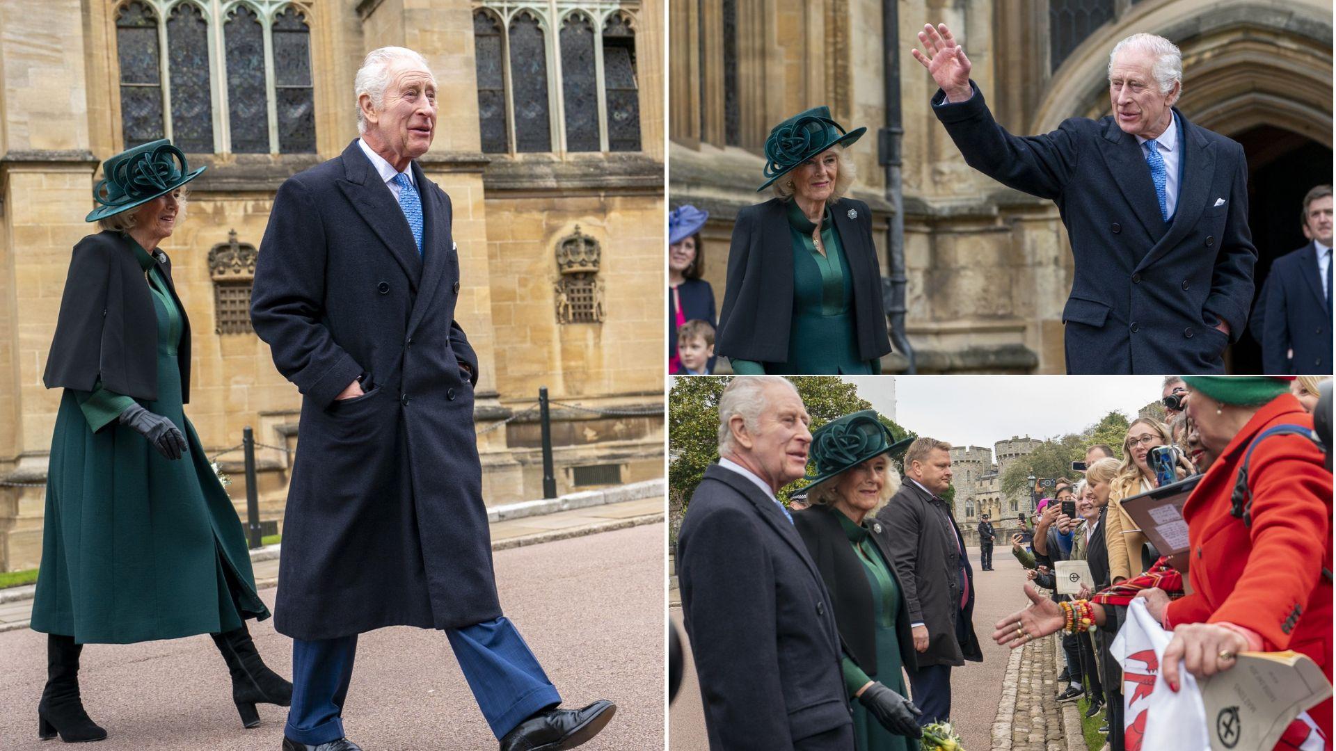 Regele Charles al III-a a fost prezent la slujba de Paste ieri. Ce detalii au observat paparazzi despre starea lui de sănătate