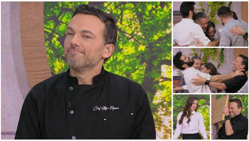În ediția 11 a emisiunii Chefi la cuțite sezonul 13, Orlando Zaharia, Alexandru Sautner și Richard Abou Zaki au făcut un gest emoționant pentru Ștefan Popescu