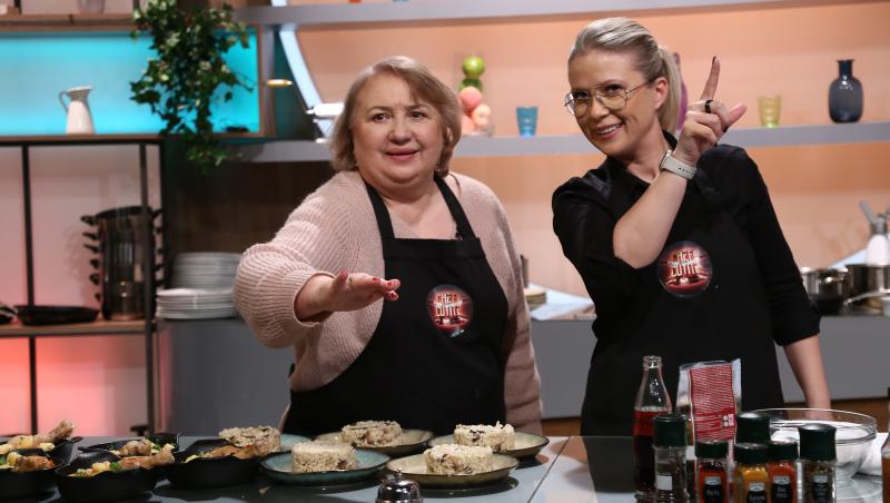 Chefi la cuțite, 15 aprilie 2024. Sonia Simionov a gătit alături de mama sa. Ce s-a aflat despre părinții jurnalistei