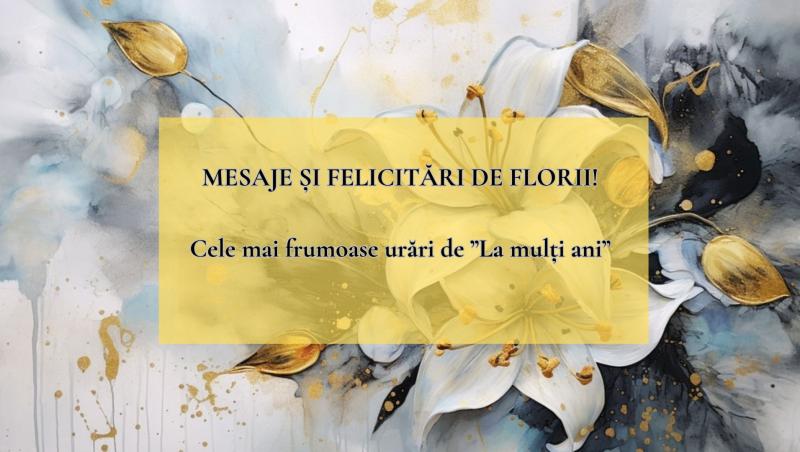 Mesaje de „La mulți ani” pentru sărbatoriții de Florii