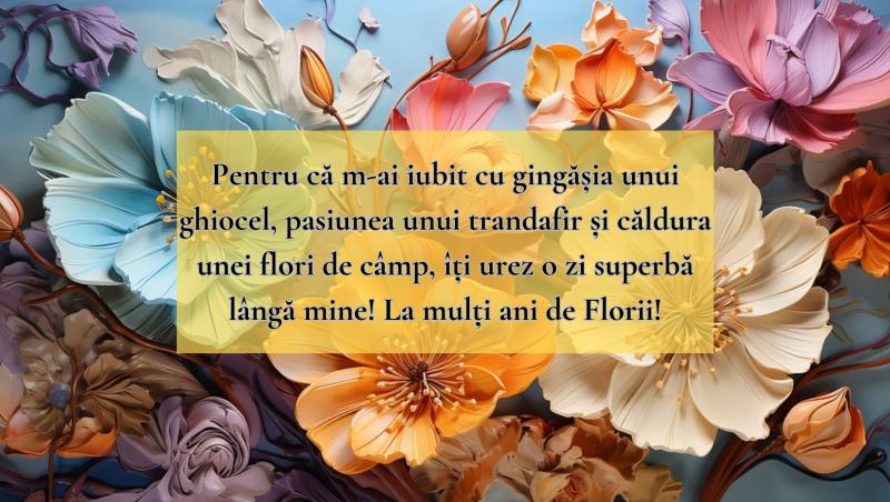 La mulți ani de Florii! Cele mai frumoase mesaje și felicitări pentru sărbătoriți