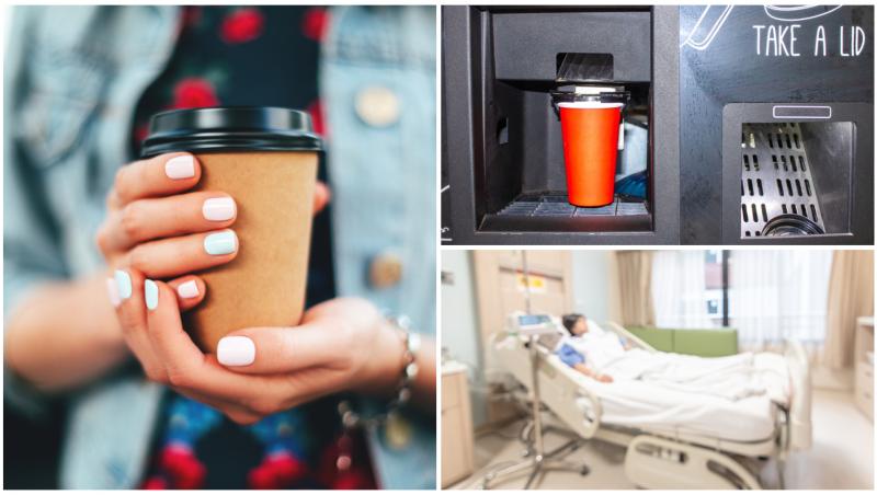 O tânără în vârstă de 21 de ani a ajuns de urgență la spital, după ce și-a luat o cafea de la automat