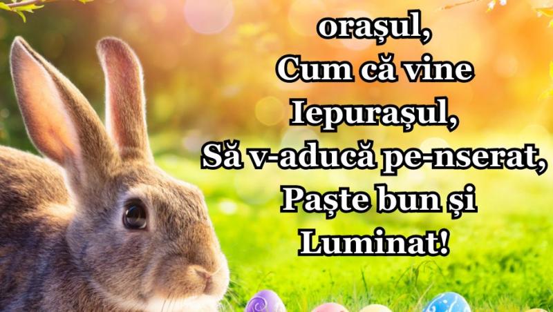 Poze cu mesaje de Paste