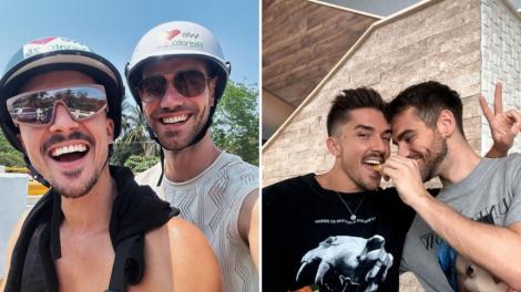 Emil Rengle și iubitul său, Alejandro Fernandez, s-au logodit. Cum arată inelele de logodnă. VIDEO