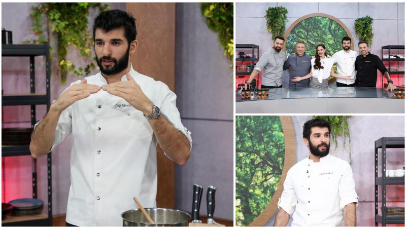 Colaj cu chef Richard Abou Zaki la Chefi la cuțite și în trei ipostaze diferite