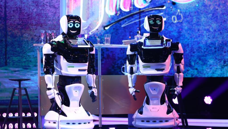 iUmor sezonul 16, 7 aprilie 2024. Robotul Cosmo, număr de stand-up cu partenerul său. Natanticu: „Ce faci cu banii dacă câștigi?”
