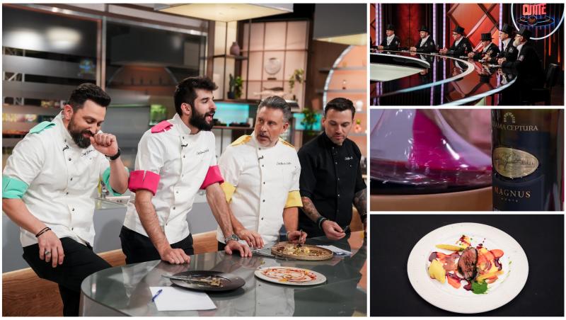 Chef Richard Abou Zaki și echipa roz au impresionat coșarii cu un preparat spectaculos. Ce au gătit concurenții: „Era gustos!”