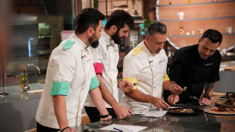 Chef Richard Abou Zaki și echipa roz au impresionat coșarii cu un preparat spectaculos. Ce au gătit concurenții: „Era gustos!”