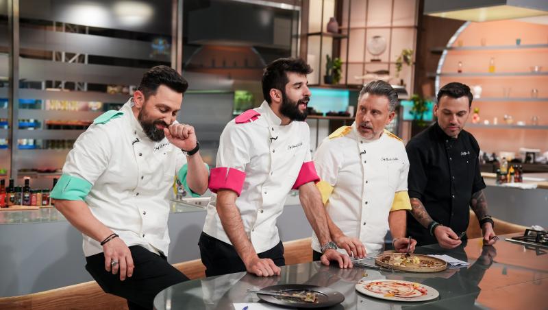 Chef Richard Abou Zaki și echipa roz au impresionat coșarii cu un preparat spectaculos. Ce au gătit concurenții: „Era gustos!”