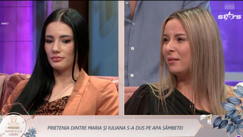 Mireasa, sezon 9. Maria și Iuliana s-au certat în direct: „Te rog să nu mai urli!”. Ce dezvăluiri au făcut