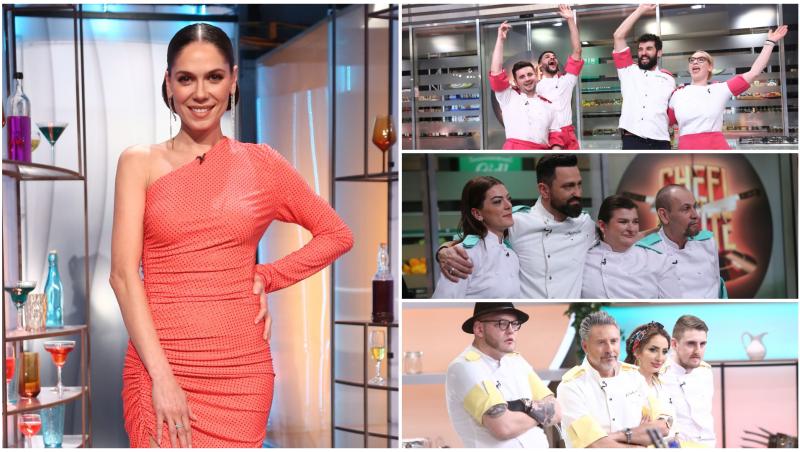 Difuzată de Antena 1 în intervalul orar 20:30 – 24:05, ediția de ieri seară Chefi la cuțite a condus topul audiențelor