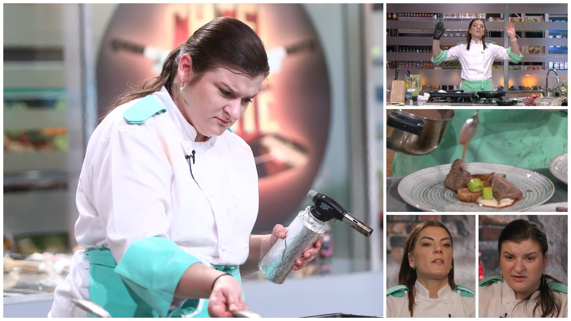 Colaj cu Alexandra Veber și Lucica Susanu în semifinala Chefi la cuțite
