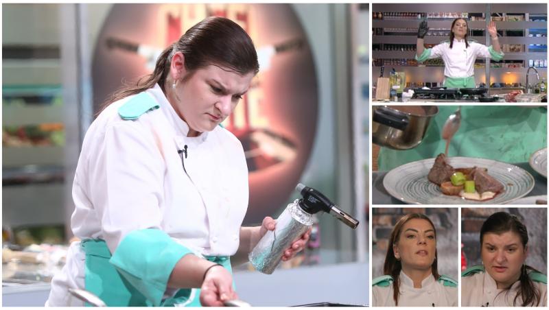 Alexandra Veber a făcut un gest neașteptat, chiar când s-a terminat a două probă de gătit din semifinala Chefi la cuțite sezonul 13