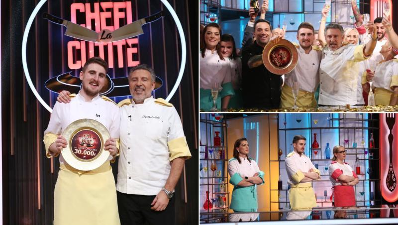 Finala Chefi la cuțite, lider de audiență. Mihai Dragomir a câștigat sezonul 13 al show-ului culinar