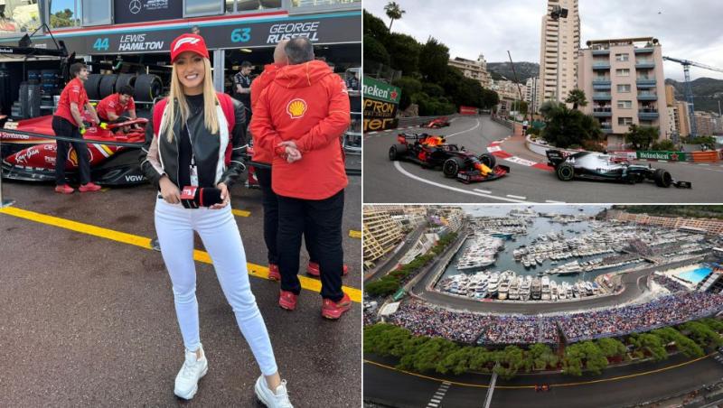Iuliana Pepene trăiește live experienţa Formula 1™ la Marele Premiu al Principatului Monaco, LIVE pe Antena 1 și în AntenaPLAY