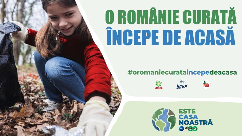 Campania O Românie Curată Începe de Acasă a fost lansată în 2018