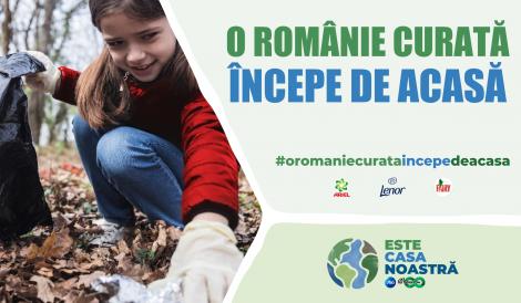(P) Campania O Românie Curată Începe de Acasă: Peste 500 voluntari au colectat 22 tone de deșeuri și au plantat 2500 de puieți