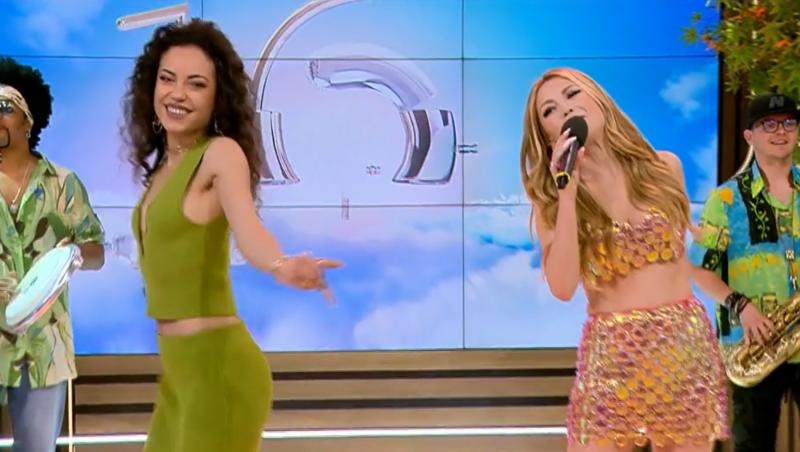 Cum se înțeleg Elena Gheorghe și Barbara Isasi, actuala solistă Mandinga. Adevărul despre relația dintre cele două artiste