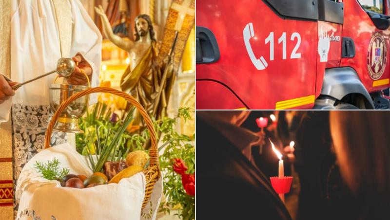 Pompierii doresc să prevină situațiile neplăcute în noaptea de Înviere