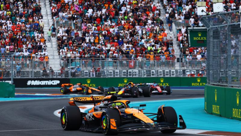 Cursa din Formula 1™ a Marelui Premiu de la Miami a fost pe canalele Antena și în AntenaPLAY! Lando Norris a câştigat