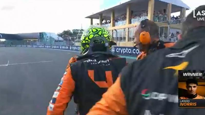 Cursa din Formula 1™ a Marelui Premiu de la Miami a fost pe canalele Antena și în AntenaPLAY! Lando Norris a câştigat