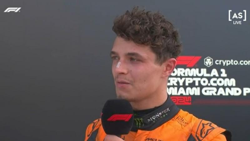 Cursa din Formula 1™ a Marelui Premiu de la Miami a fost pe canalele Antena și în AntenaPLAY! Lando Norris a câştigat