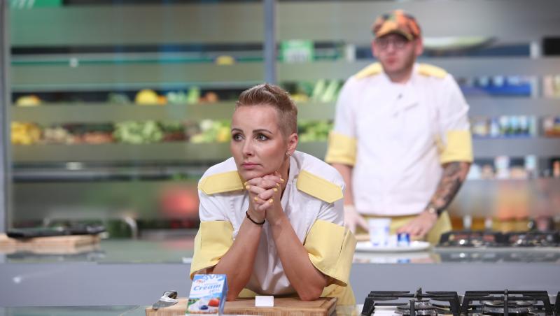 Chefi la cuțite, 8 mai 2024. Cătălin Țociu și Iulia Creangă au fost eliminați. Ce reacții au avut Chef Orlando și Chef Sautner